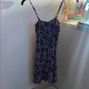 Blue flower dress